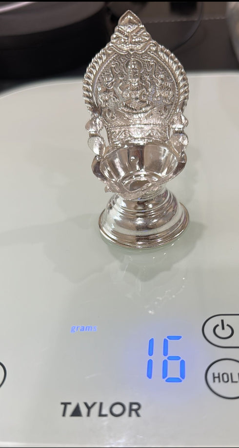 Pure Silver Kamakshi Diya 16g